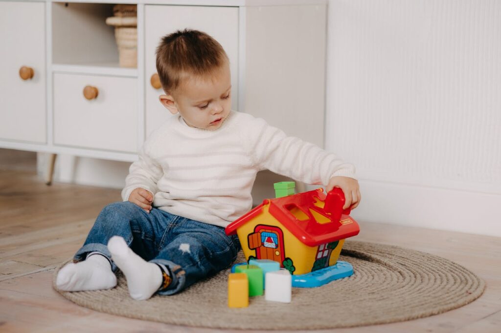 Een fijne speelhoek in de woonkamer voor jong en oud